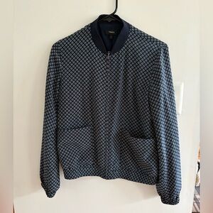 THEORY Silk bomber jacket P